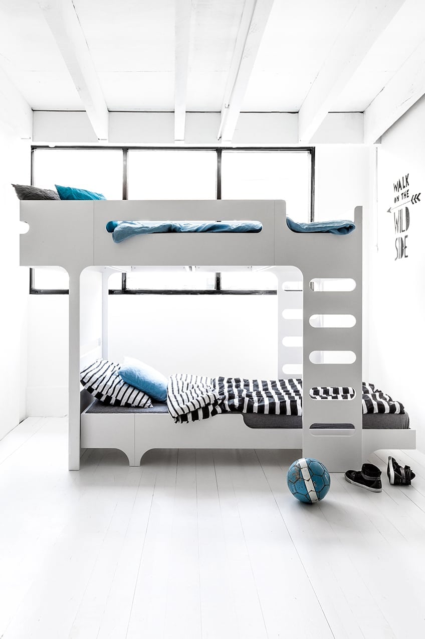 F A75 Bunk Bed For 2 Children, 2 Bunk Beds